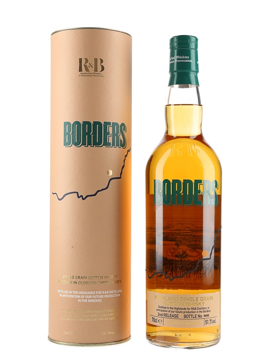Borders Highland Single Grain 2nd Release 70cl / 51.7%