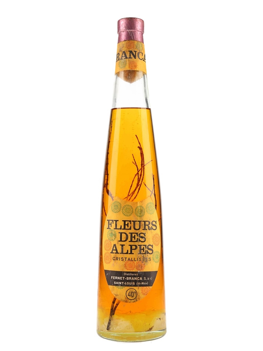 Fernet Branca Fleurs Des Alpes Bottled 1960s-1970s 75cl / 40%