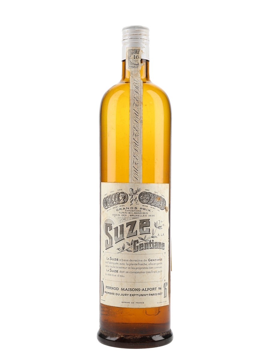 Suze Gentiane Bottled 1960s 100cl / 16%