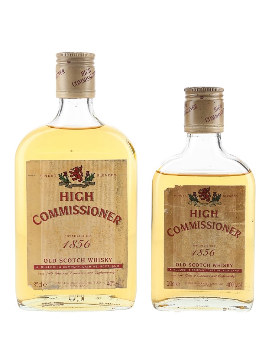 High Commissioner Bottled 1980s 20cl & 35cl / 40%