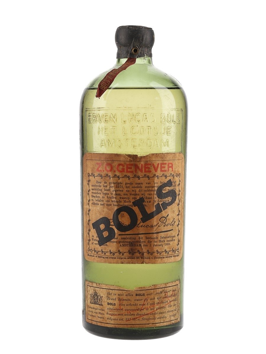 Bols Zeer Oude Genever - Lot 145223 - Buy/Sell Gin Online