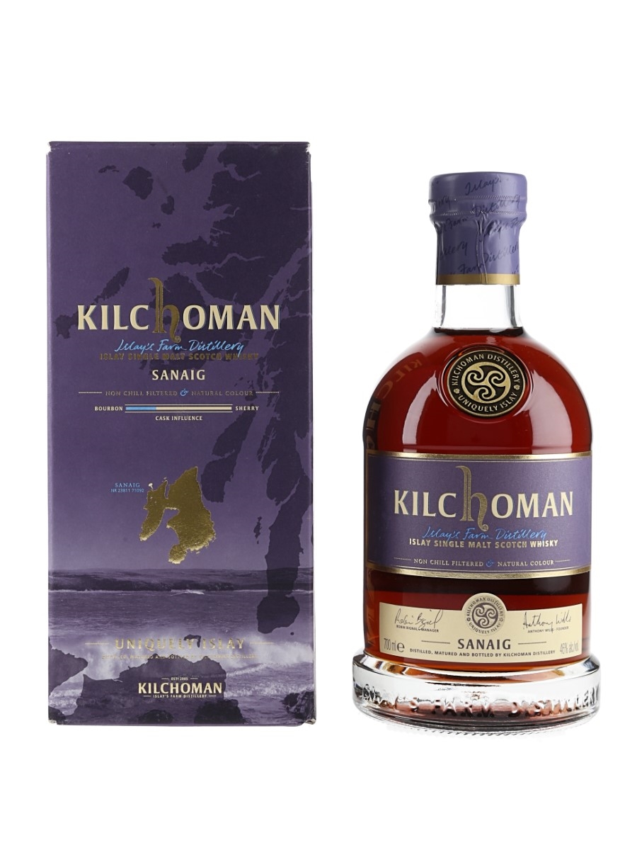 Kilchoman Sanaig Bottled 2020 70cl / 46%