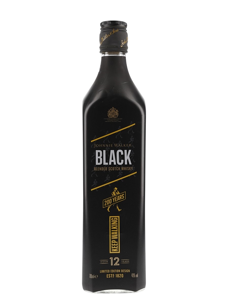 Johnnie Walker Black Label 12 Year Old 200th Anniversary Limited Edition 70cl / 40%