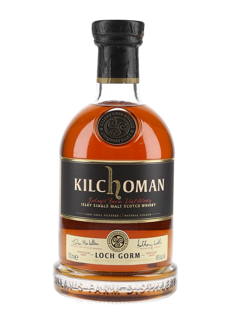 Kilchoman Loch Gorm 2007 5 Year Old Sherry Cask Matured Bottled 2013 70cl / 46%