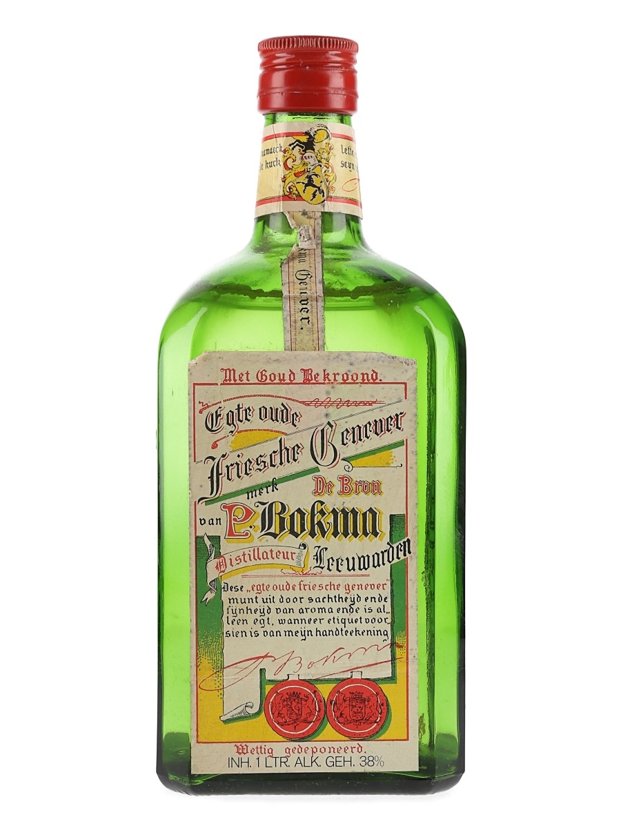 Bokma Oude Genever Bottled 1980s 100cl / 38%