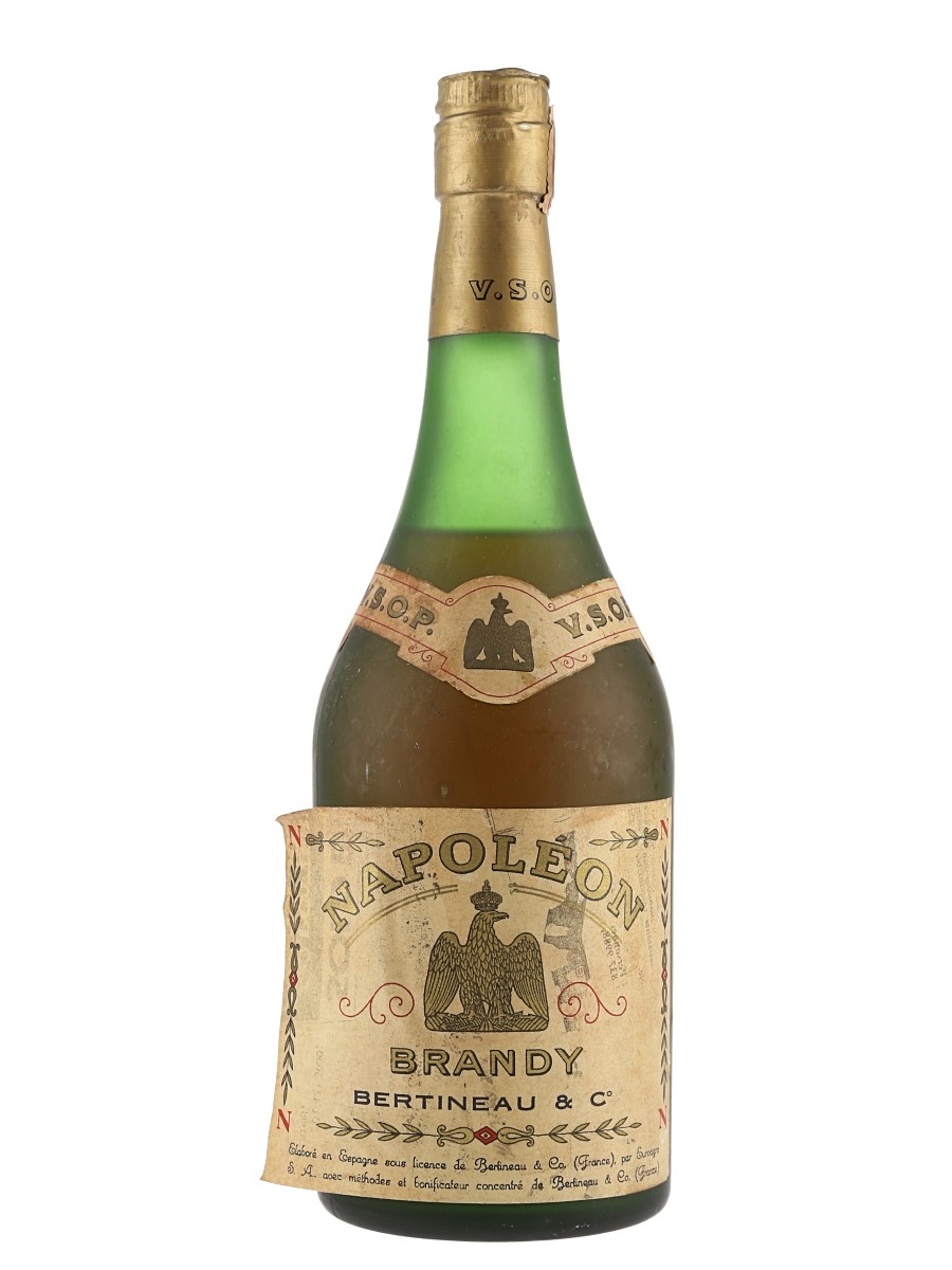 Bertineau Napoleon VSOP Brandy Bottled 1960s-1970s 75cl