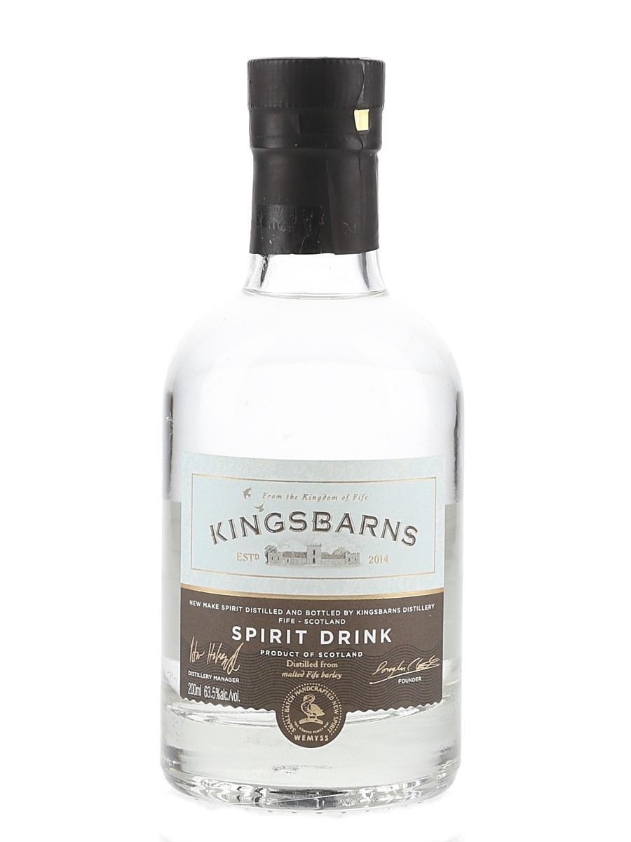 Kingsbarns New Make Spirit Drink Wemyss 20cl / 63.5%
