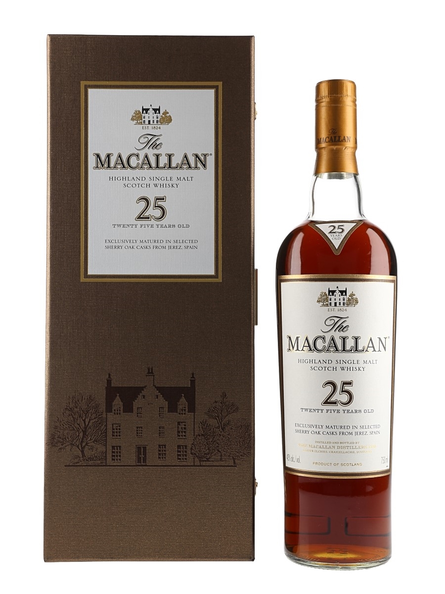 Macallan 25 Year Old - Lot 145923 - Buy/Sell Macallan Whisky Online