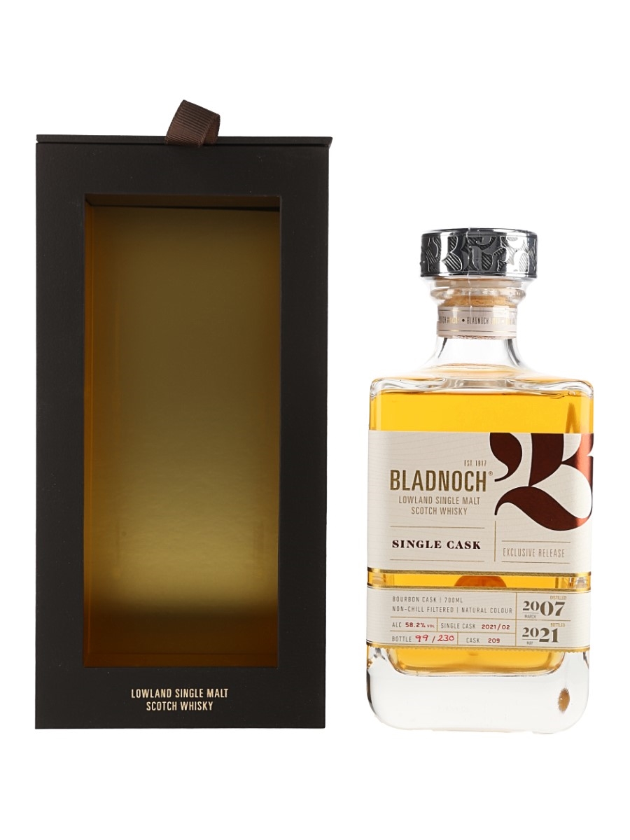 Bladnoch 2007 Single Cask Exclusive Release Bottled 2021 70cl / 58.2%