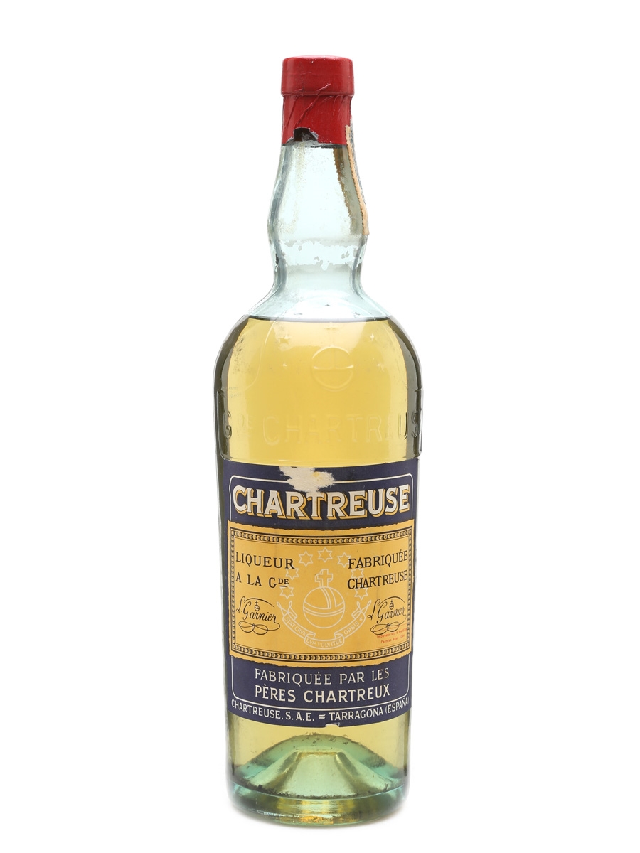 Chartreuse Yellow Liqueur Tarragona - Bottled after 1956 75cl / 40%