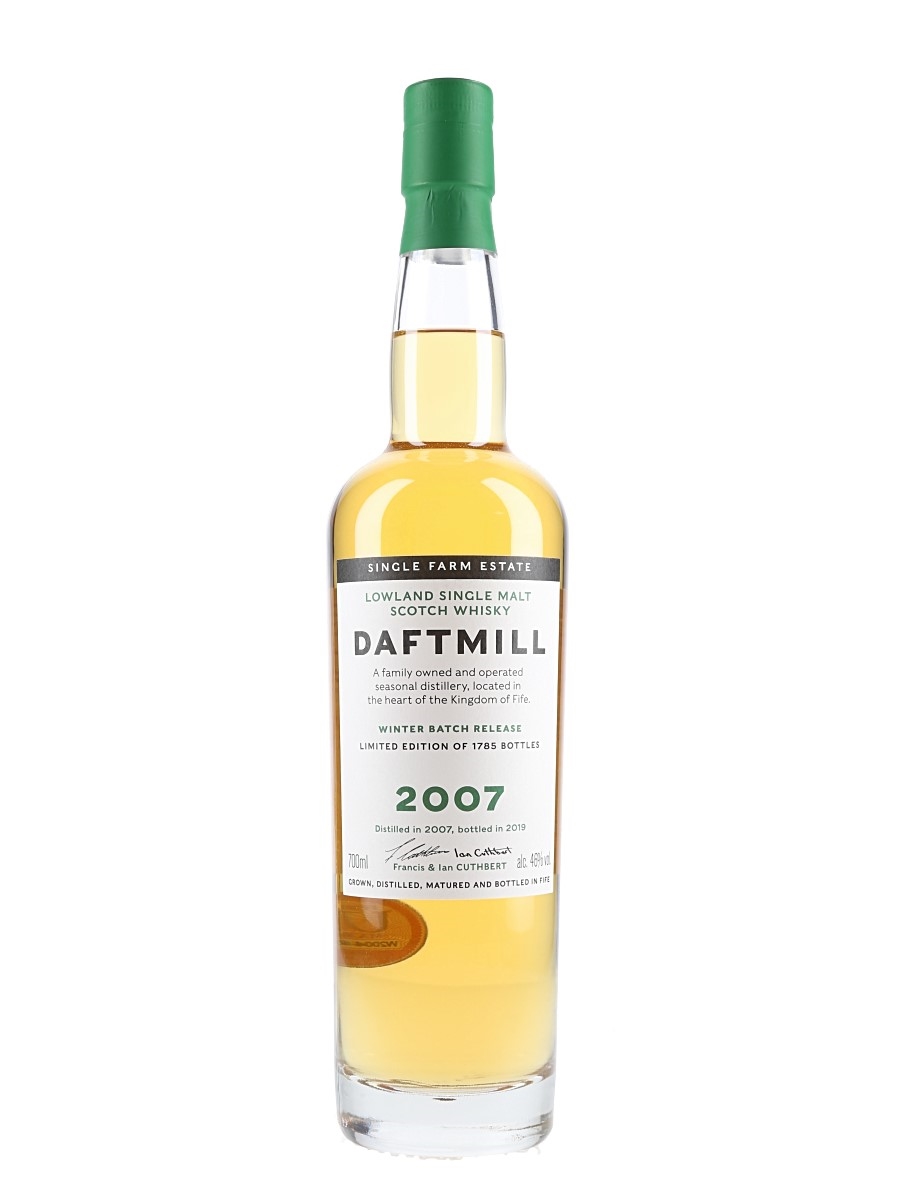 Daftmill 2007 Bottled 2019 - Winter Batch Release 70cl / 46%