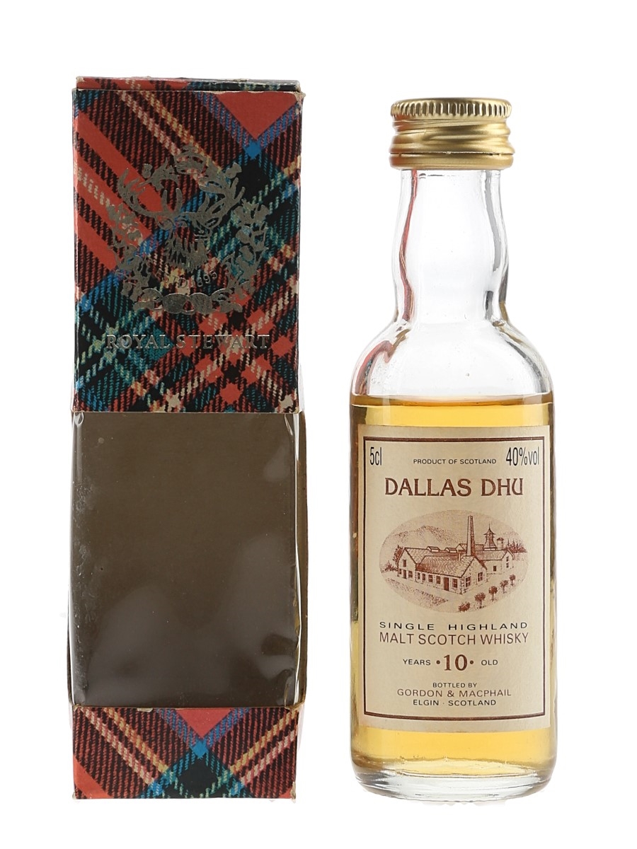 Dallas Dhu 10 Year Old Bottled 1989 - Gordon & MacPhail 5cl / 40%