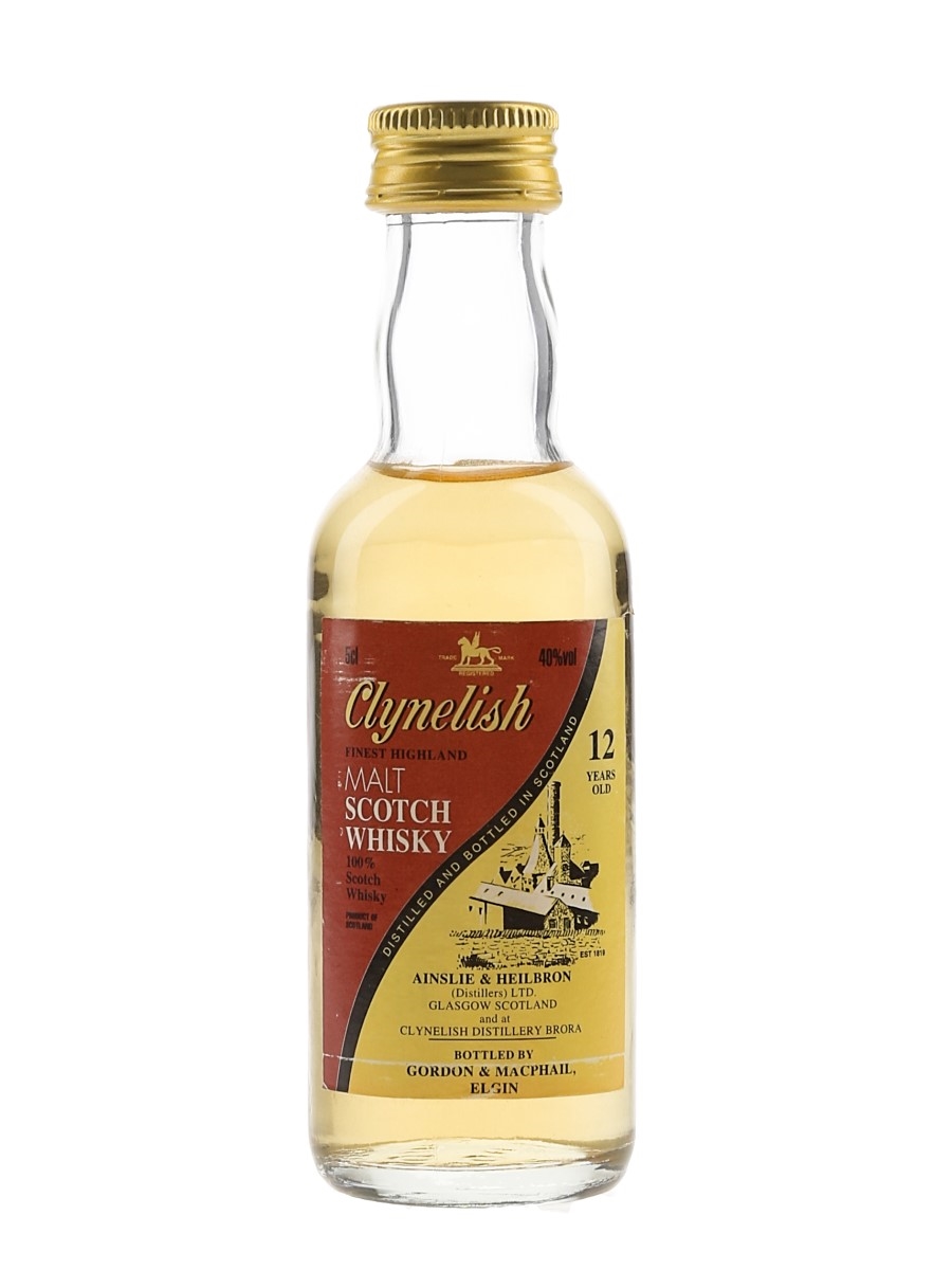 Clynelish 12 Year Old Bottled 1990s 5cl / 40%