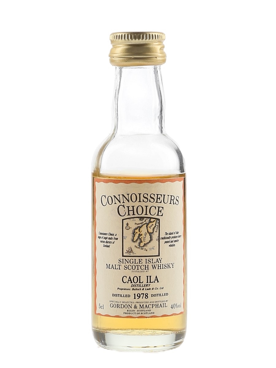 Caol Ila 1978 Connoisseurs Choice Bottled 1990s - Gordon & MacPhail 5cl / 40%