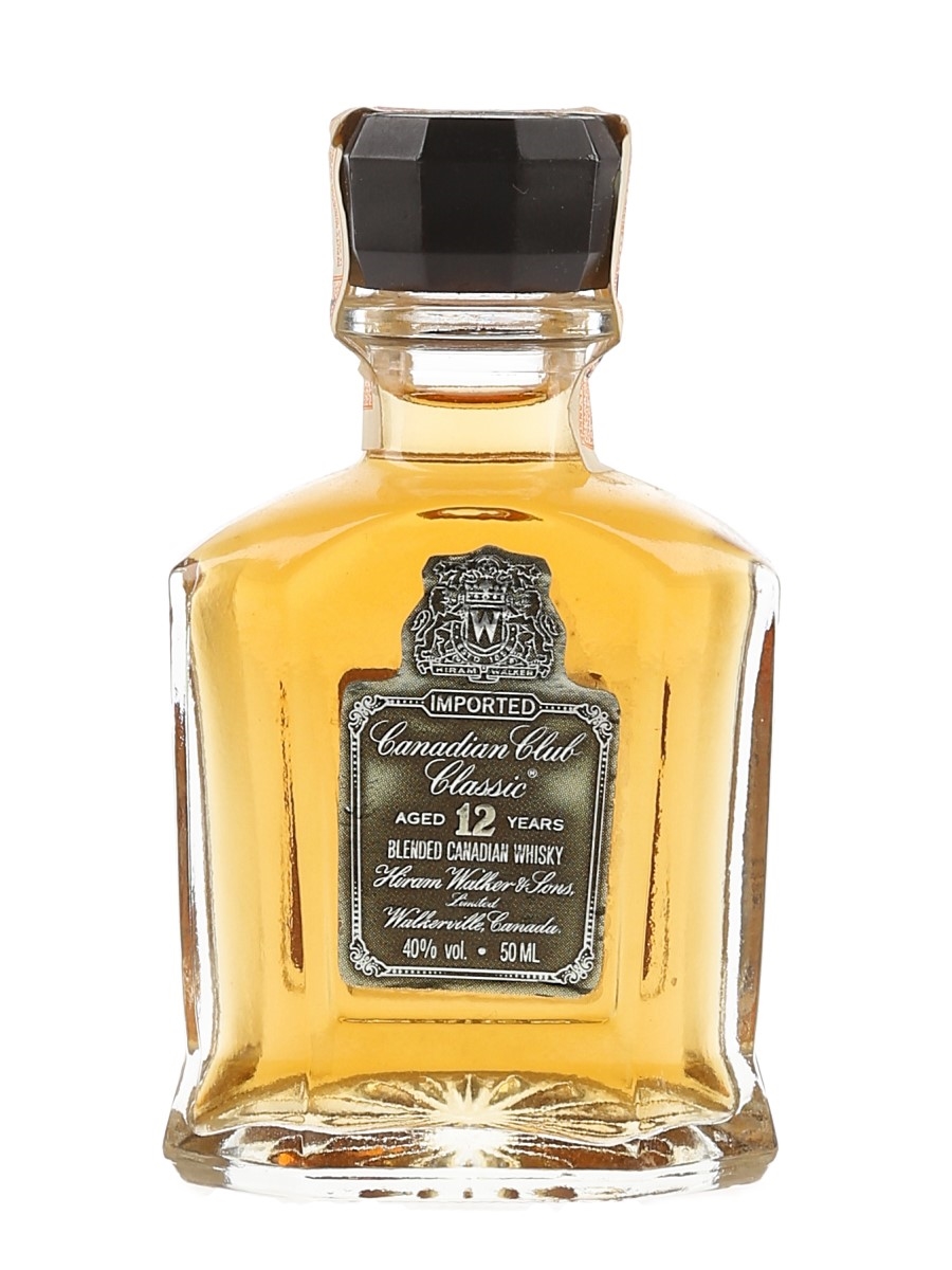 Canadian Club Classic 1974 12 Year Old  5cl / 40%
