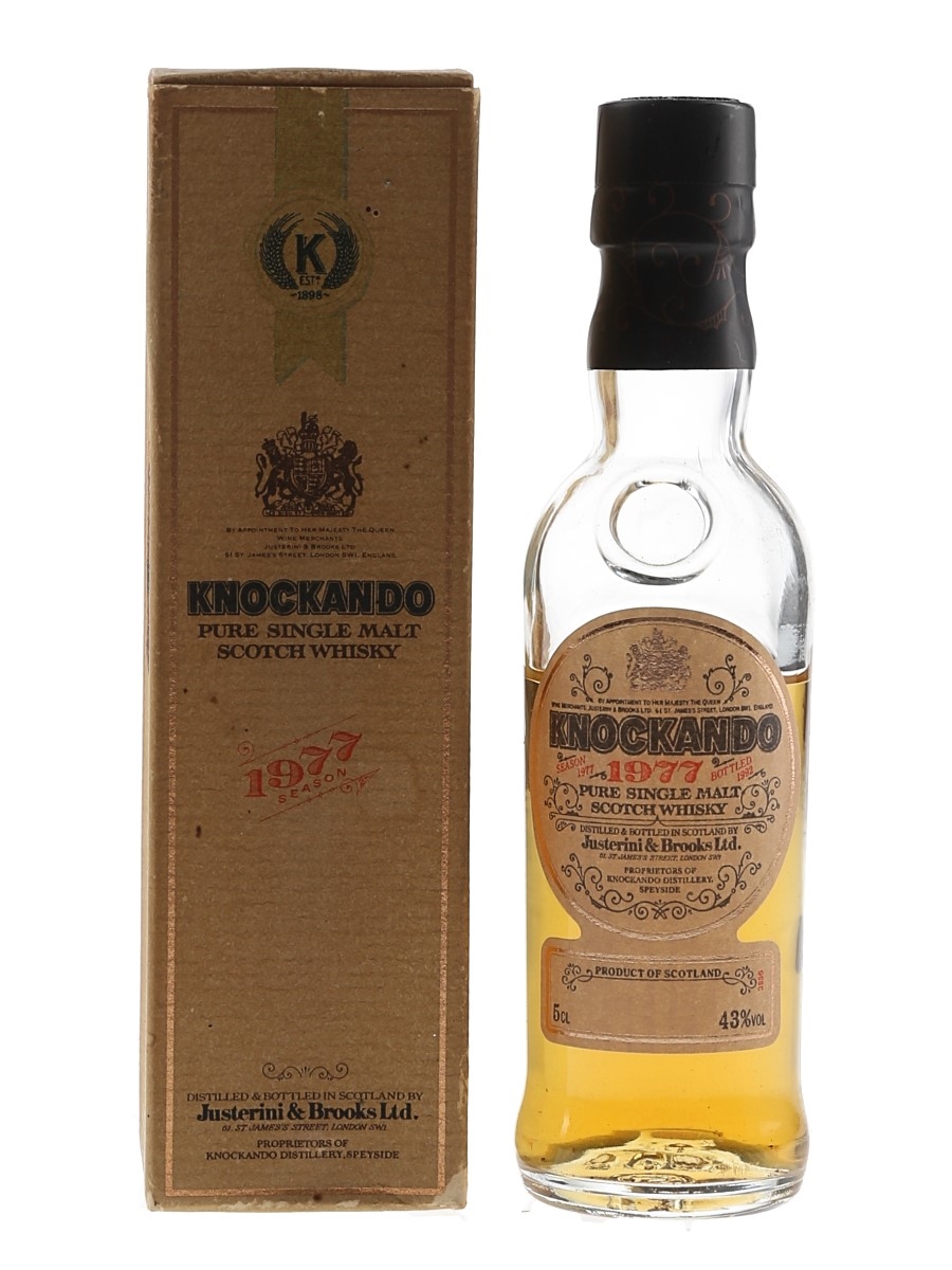 Knockando 1977 Bottled 1991 5cl / 43%