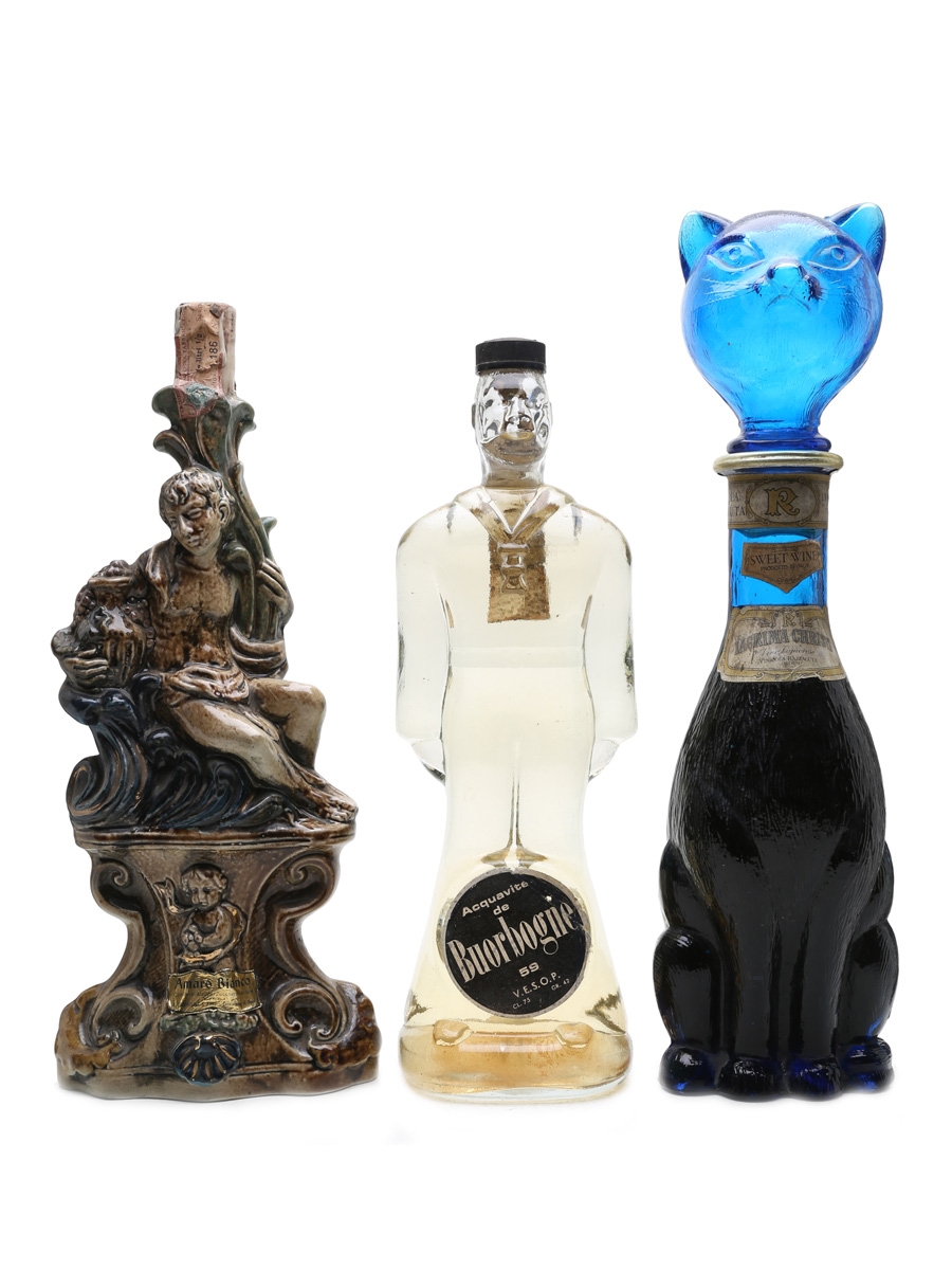 Italian Novelty Bottles Lot 16440 Whisky.Auction Whisky & Fine