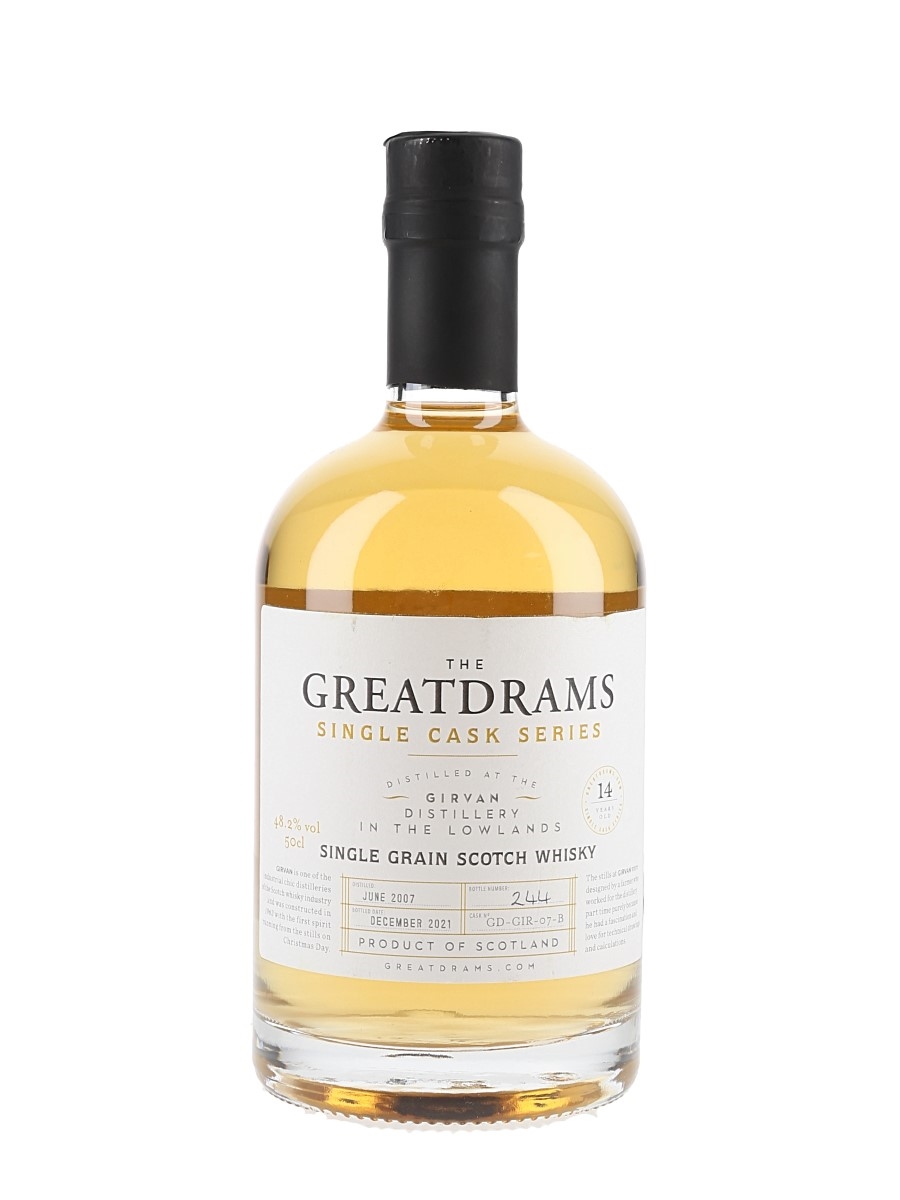 Girvan 2007 14 Year Old Bottled 2021 - The Greatdrams 50cl / 48.2%