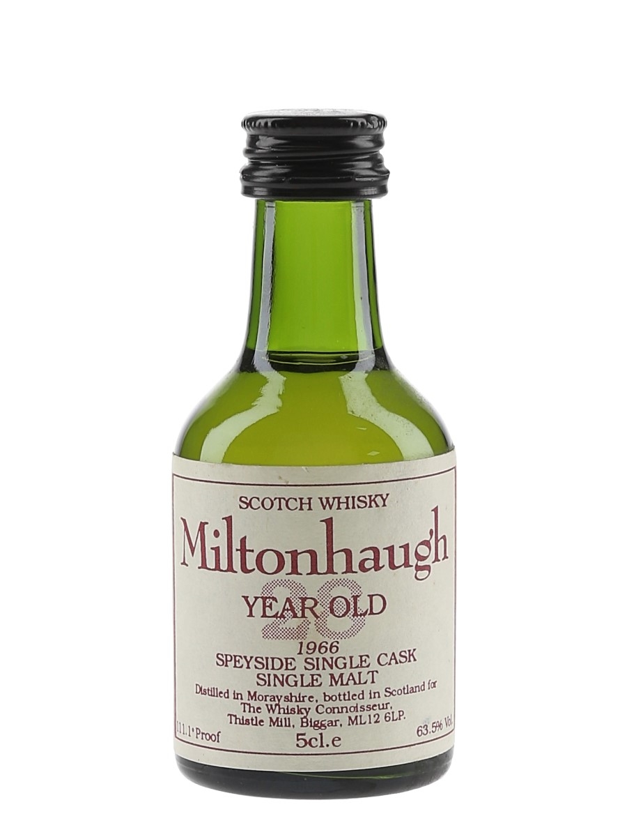 Miltonhaugh 1966 28 Year Old The Whisky Connoisseur 5cl / 63.5%