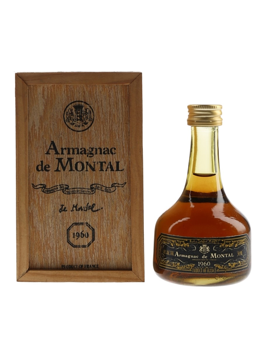 Armagnac de Montal 1960  5cl / 45%
