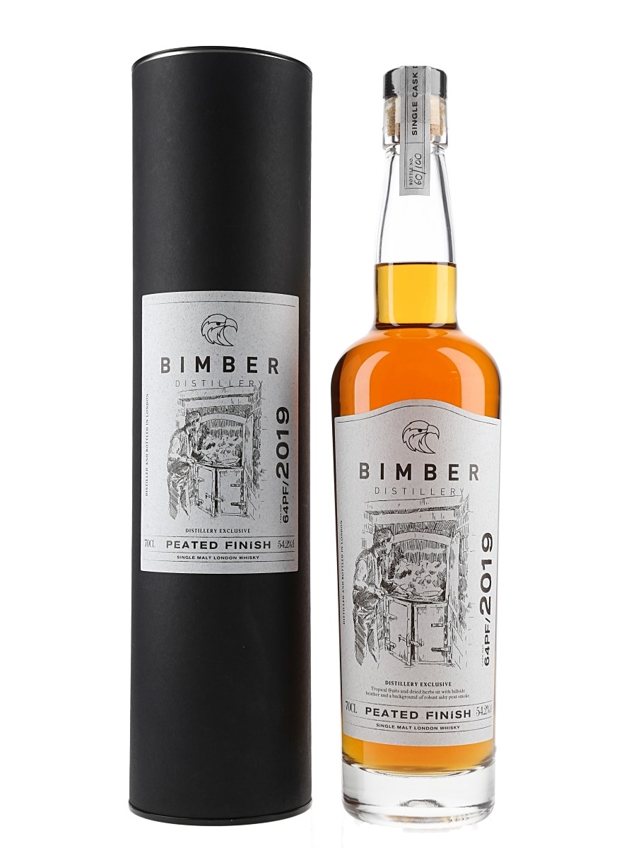 Bimber Distillery Peated Finish Cask 64PF-2019 Bottled 2019 - Distillery Exclusive 70cl / 54.2%