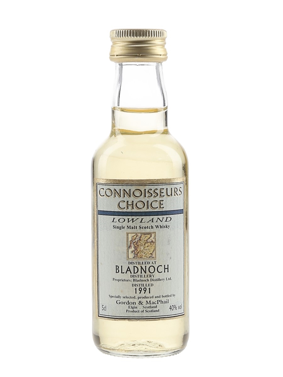 Bladnoch 1991 Connoisseurs Choice Bottled 2000s - Gordon & MacPhail 5cl / 40%