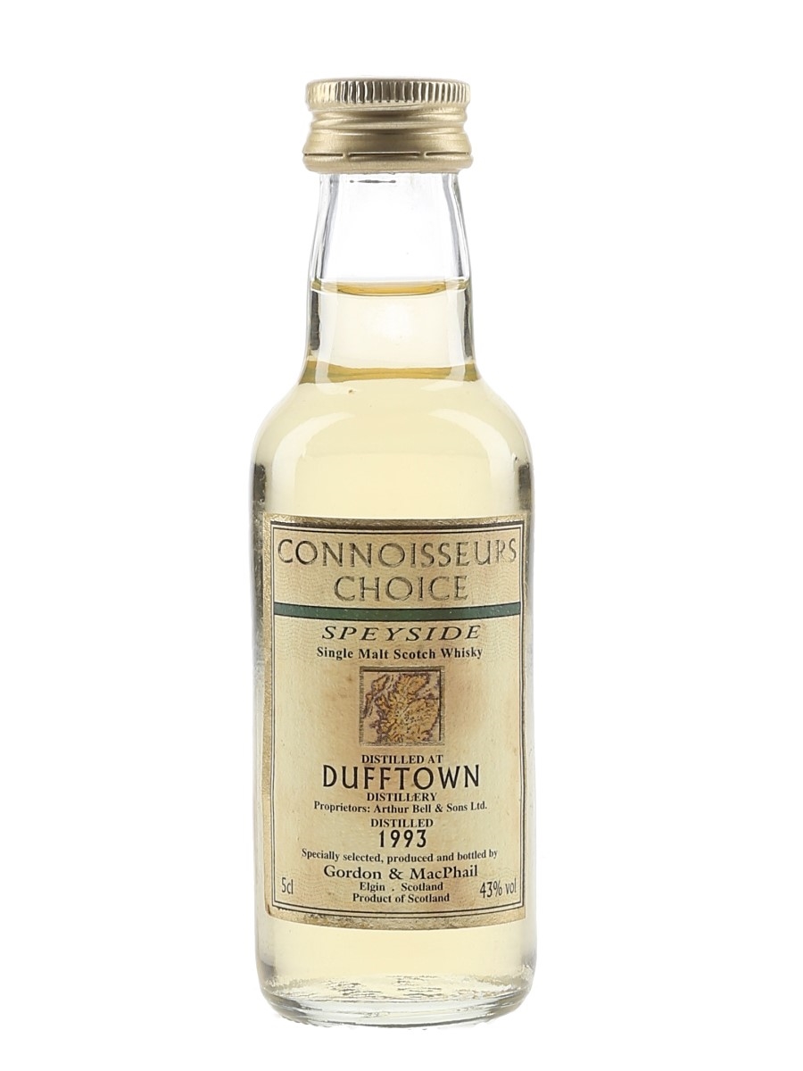 Dufftown 1993 Connoisseurs Choice Bottled 2000s - Gordon & MacPhail 5cl / 43%