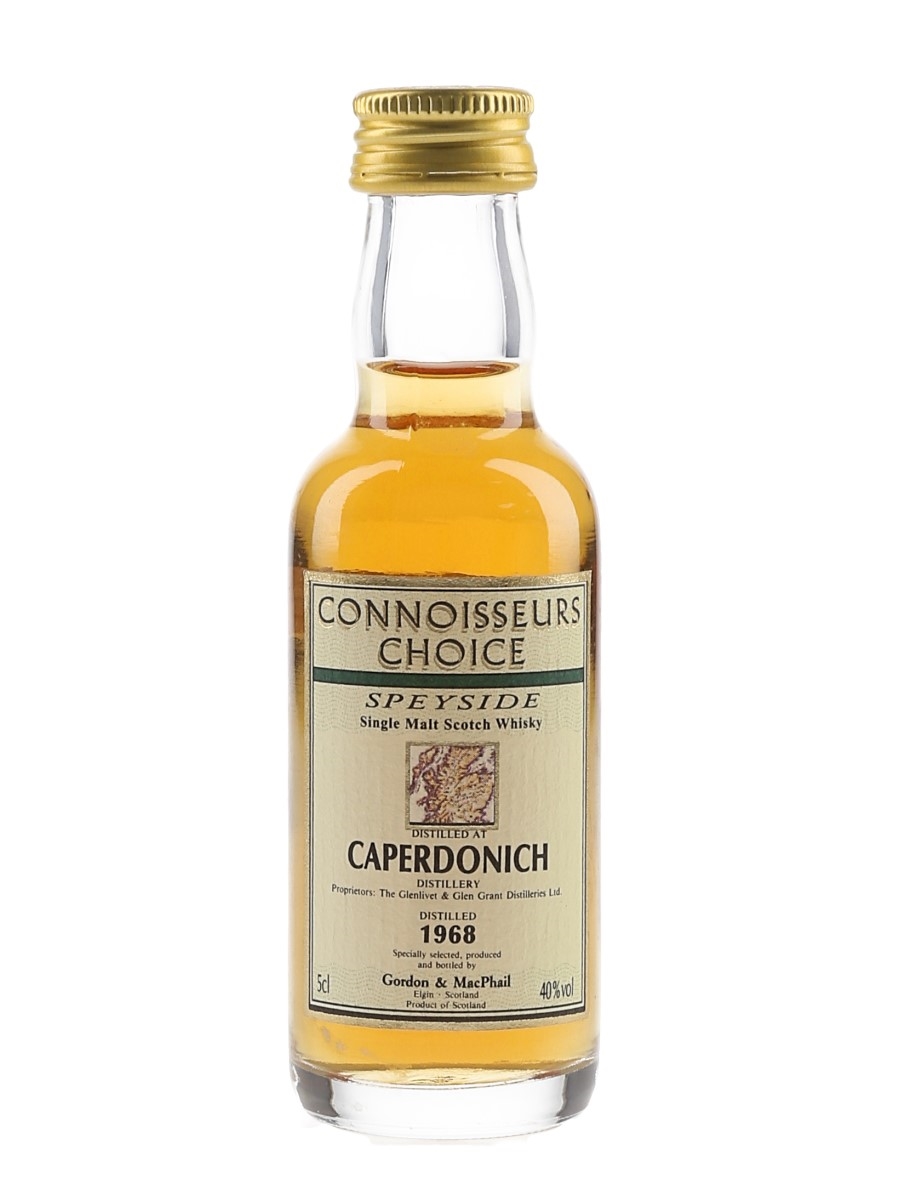 Caperdonich 1968 Connoisseurs Choice Bottled 1990s - Gordon & MacPhail 5cl / 40%