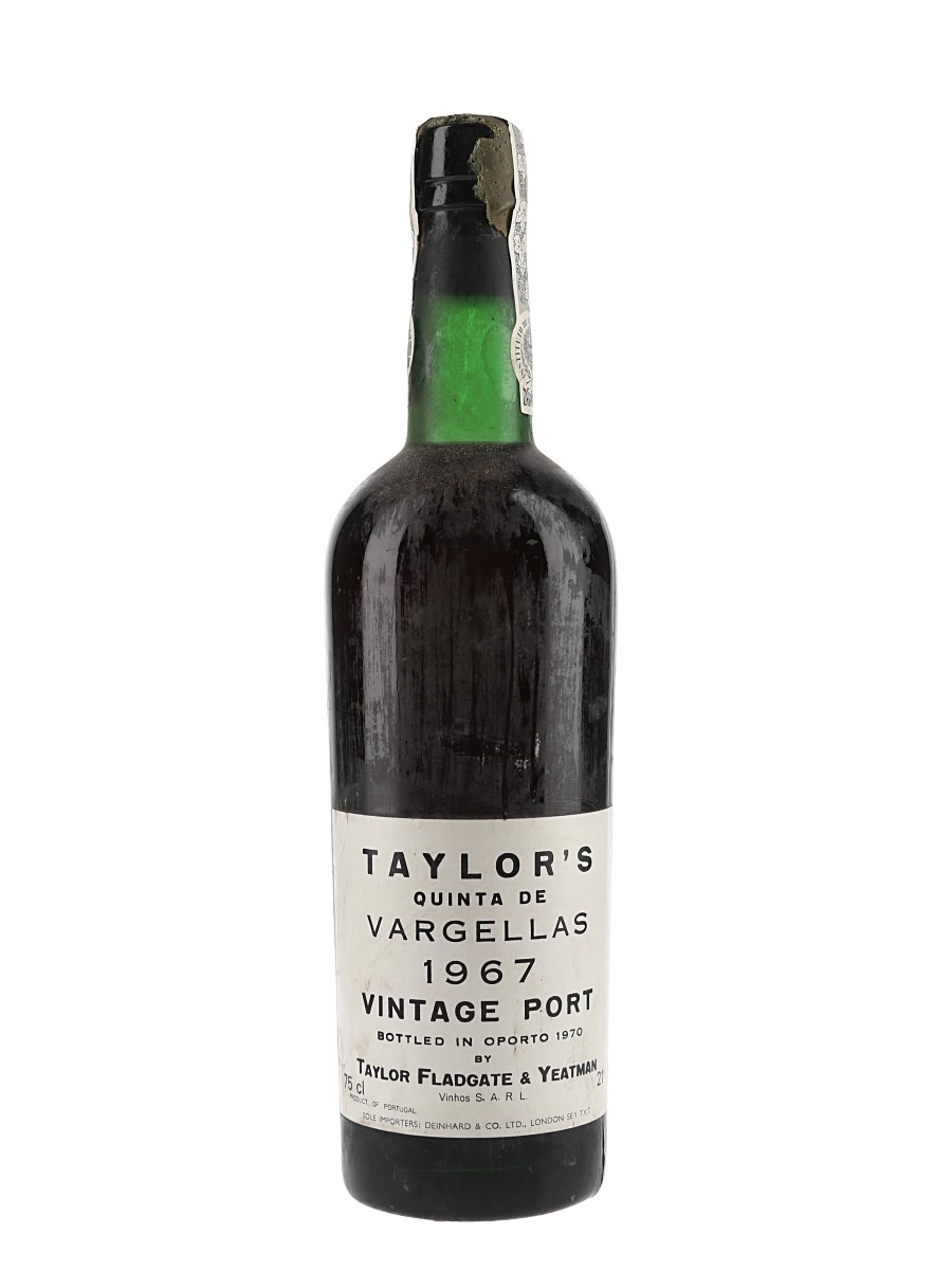 Taylors 1967 Quinta De Vargellas Bottled 1970 - Taylor, Fladgate & Yeatman 75cl / 21%