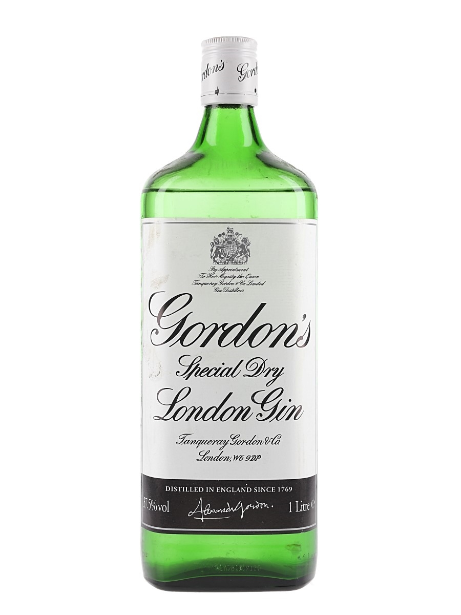 Gordon's Special Dry London Gin Bottled 2000s 100cl / 37.5%