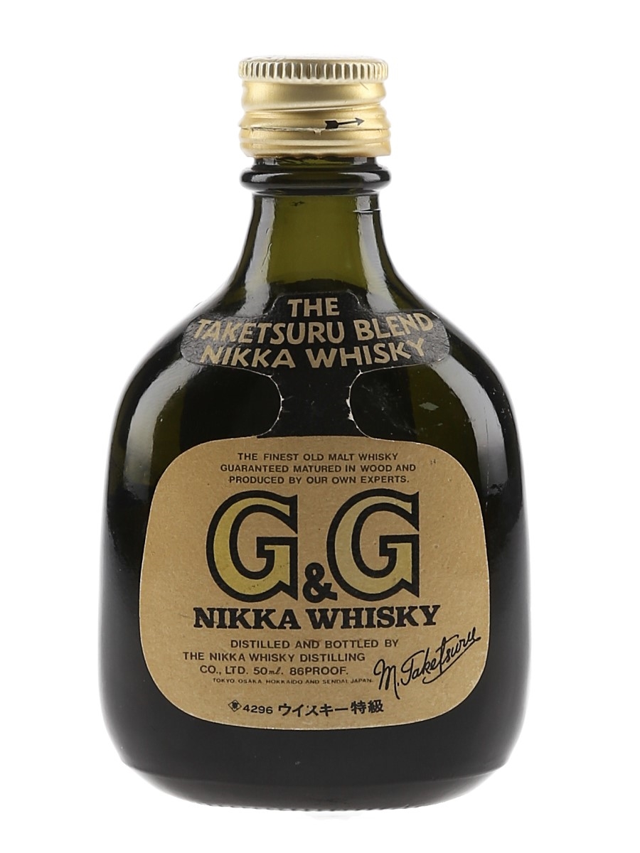 Nikka G&G The Taketsuru Blend Bottled 1970s 5cl / 43%