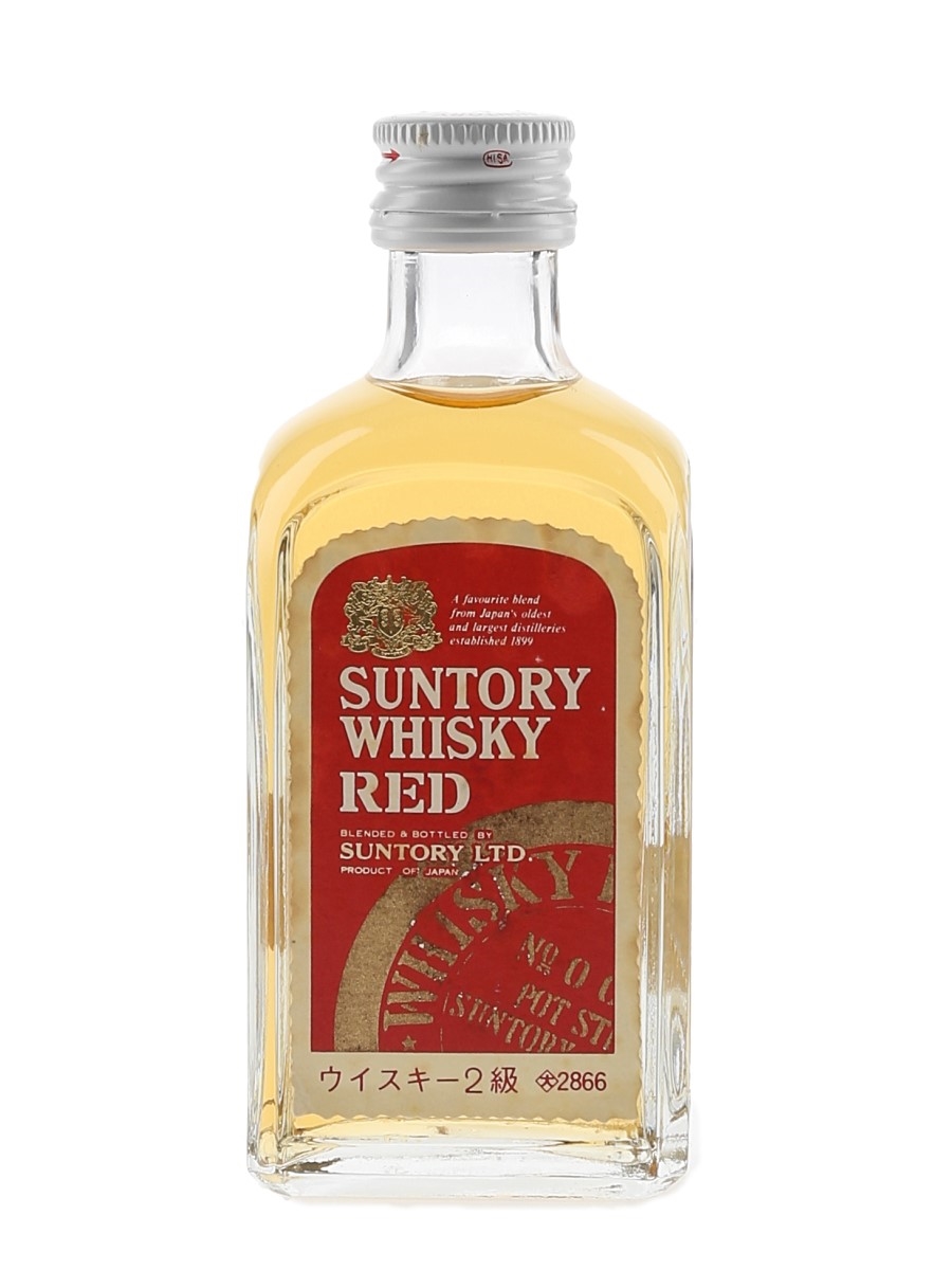 Suntory Red Label Bottled 1980s 5cl / 39%