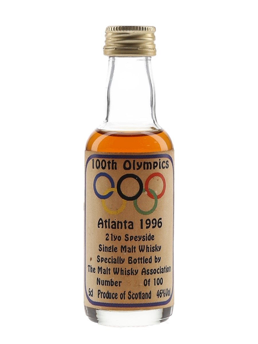 100th Olympics Atlanta 1996 21 Year Old The Malt Whisky Association 5cl / 46%