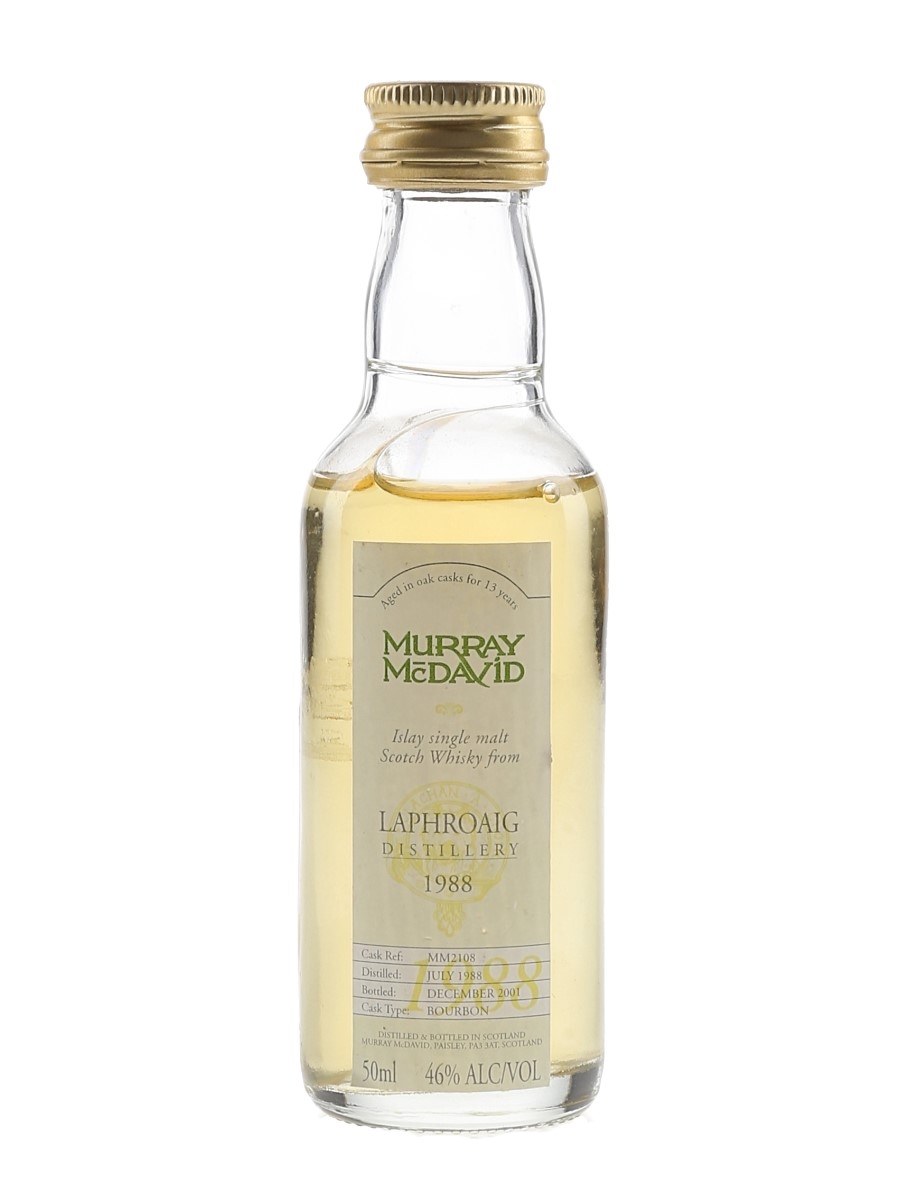 Laphroaig 1988 13 Year Old Bottled 2001 - Murray McDavid 5cl / 46%