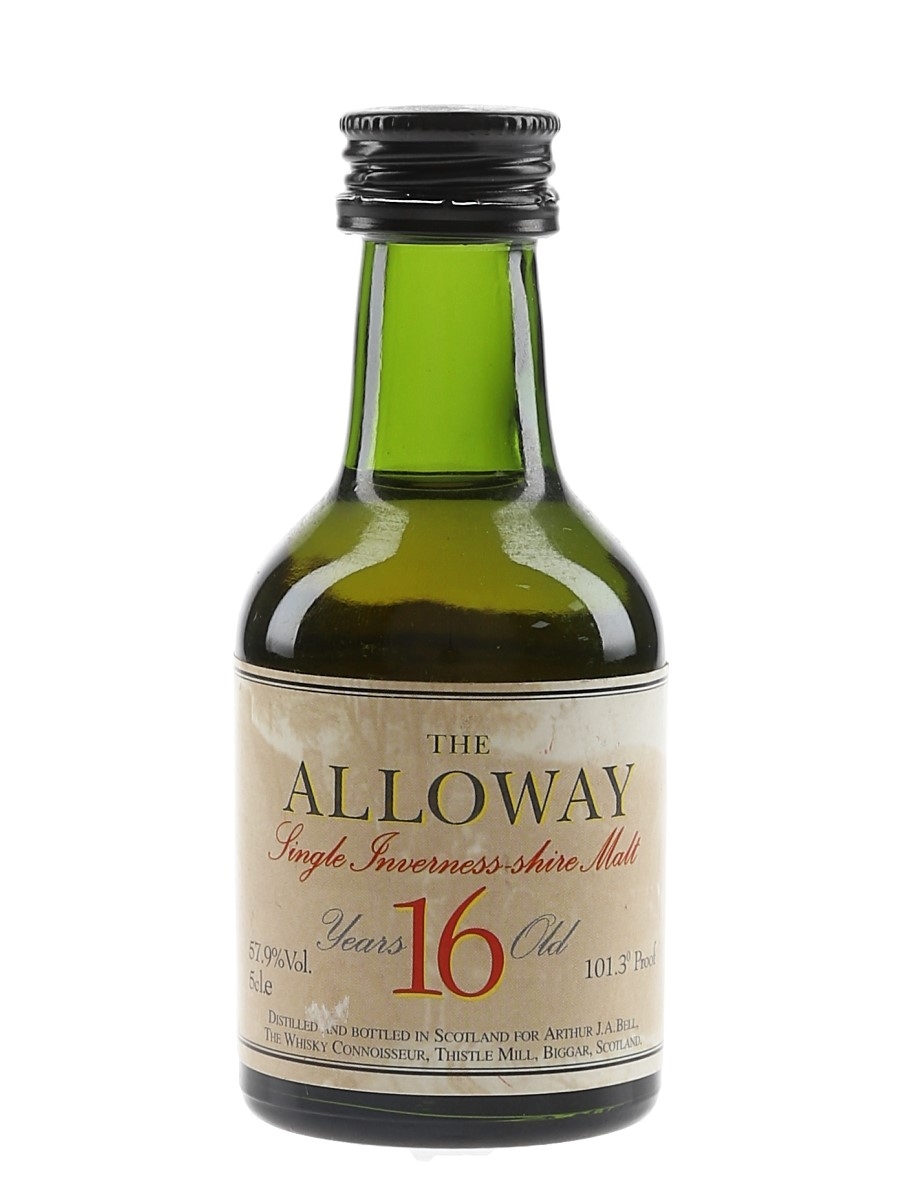 Tomatin 1978 16 Year Old The Alloway The Whisky Connoisseur - The Robert Burns Collection 5cl / 57.9%