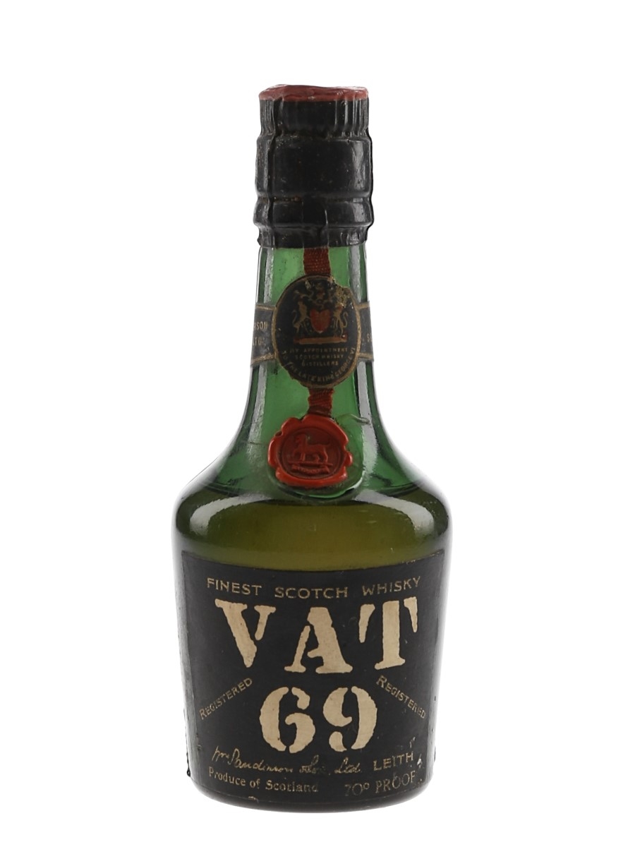 Vat 69 Bottled 1940s-1950s 4.7cl / 40%