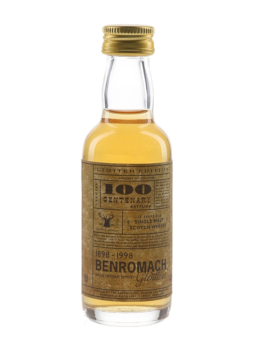 Benromach 17 Year Old Special Centenary Bottling  5cl / 43%