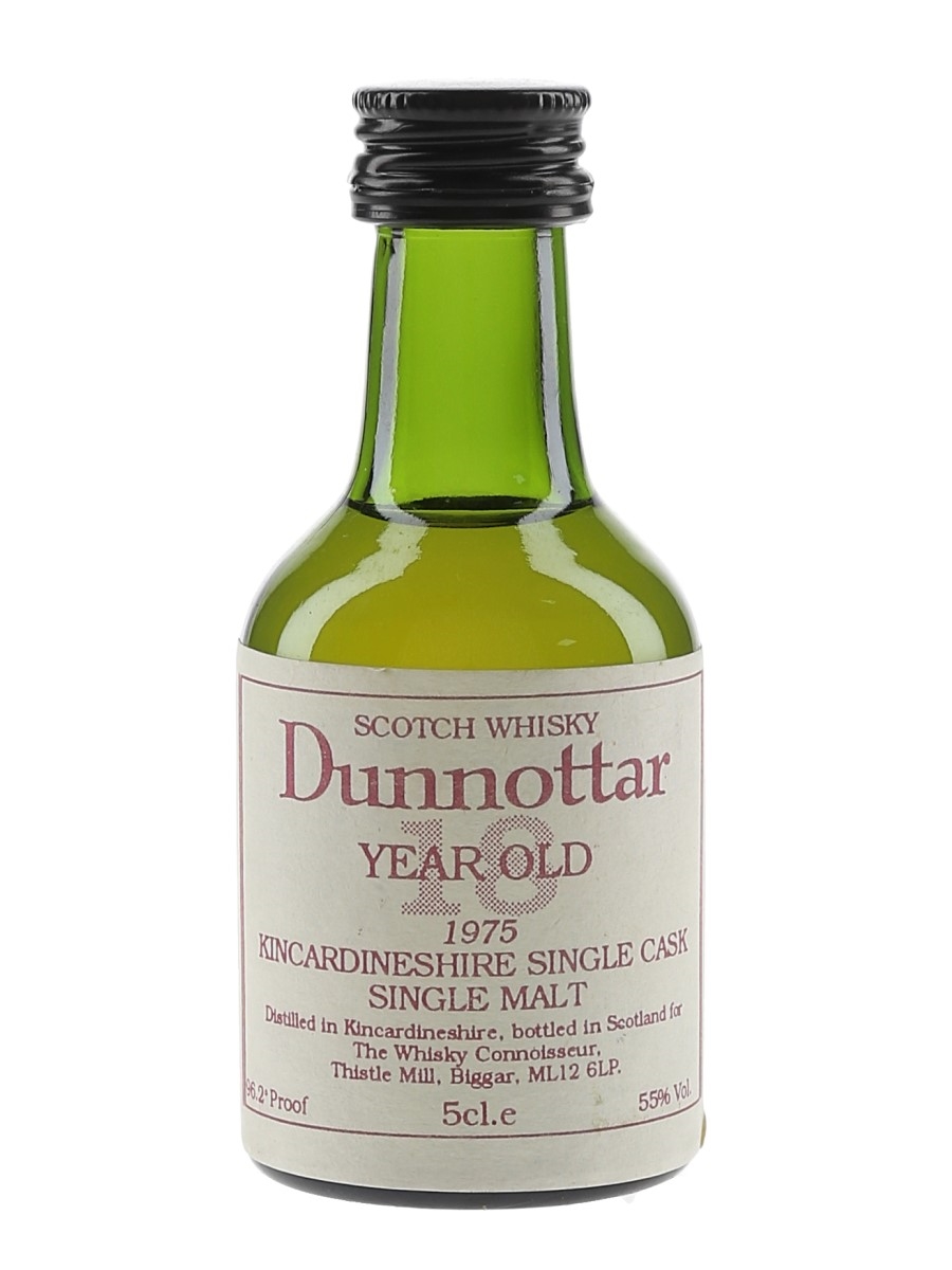 Dunnottar 1975 18 Year Old The Whisky Connoisseur 5cl / 55%