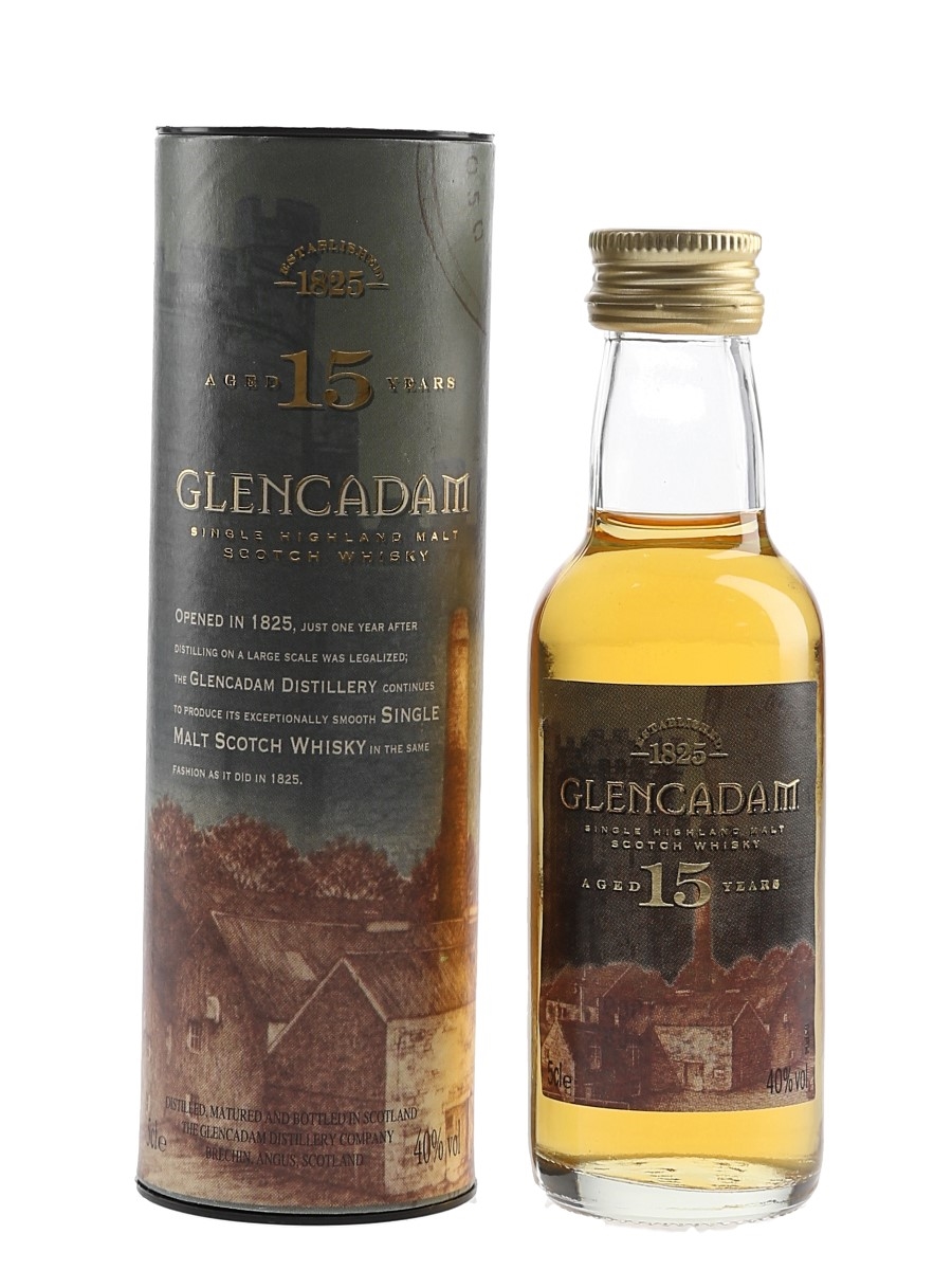 Glencadam 15 Year Old Bottled 2009 5cl / 46%