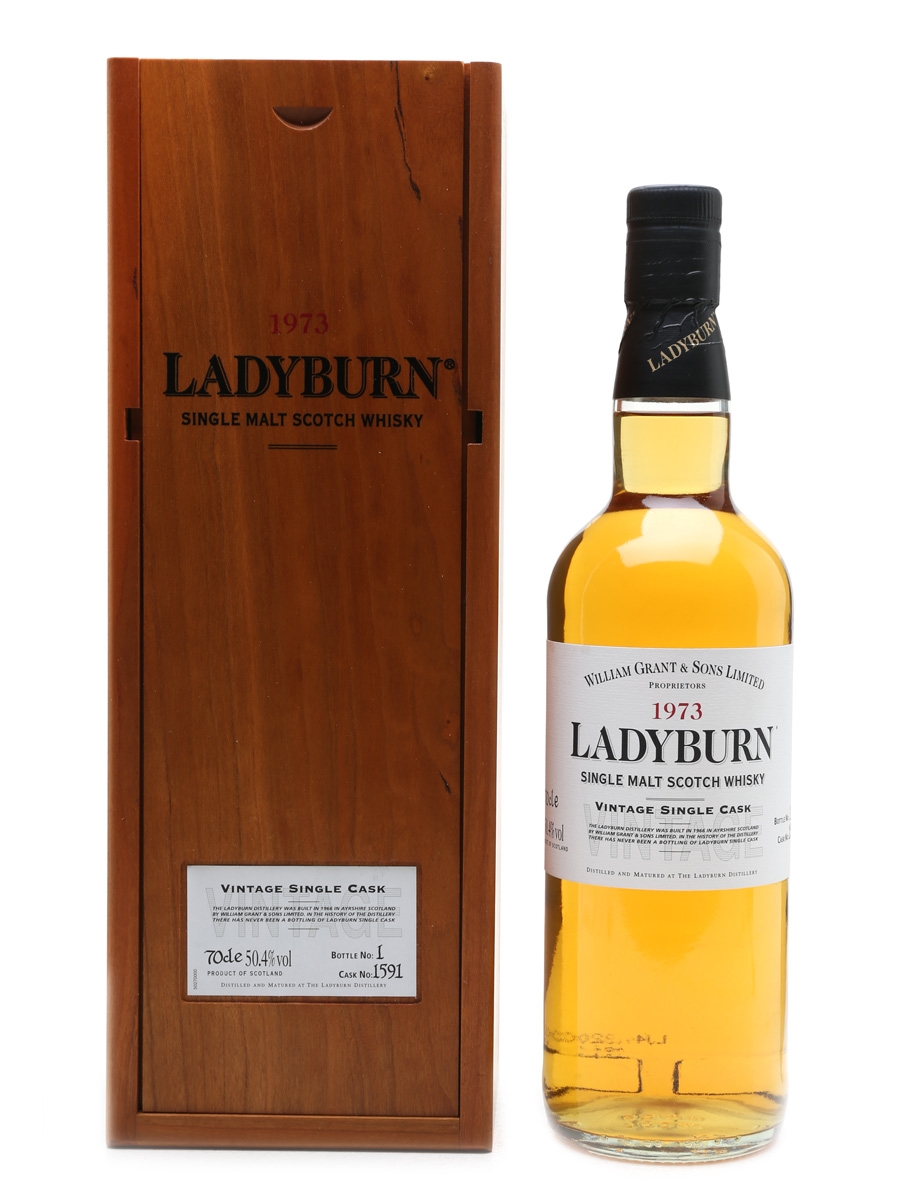 Ladyburn 1973 Single Cask Bottle No.1 - 27 Year Old 70cl / 50.4%