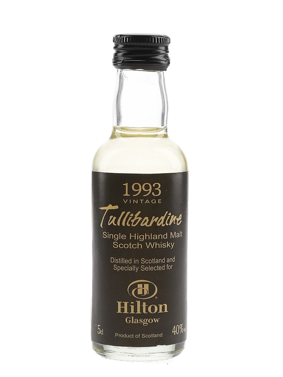 Tullibardine 1993 Hilton Glasgow 5cl / 40%