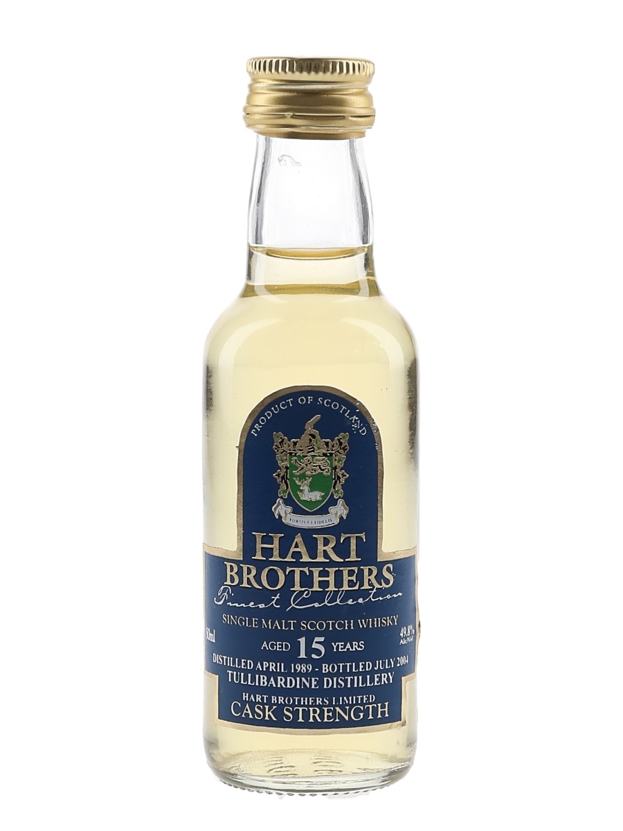Tullibardine 1989 15 Year Old Bottled 2004 - Hart Brothers 5cl / 49.8%
