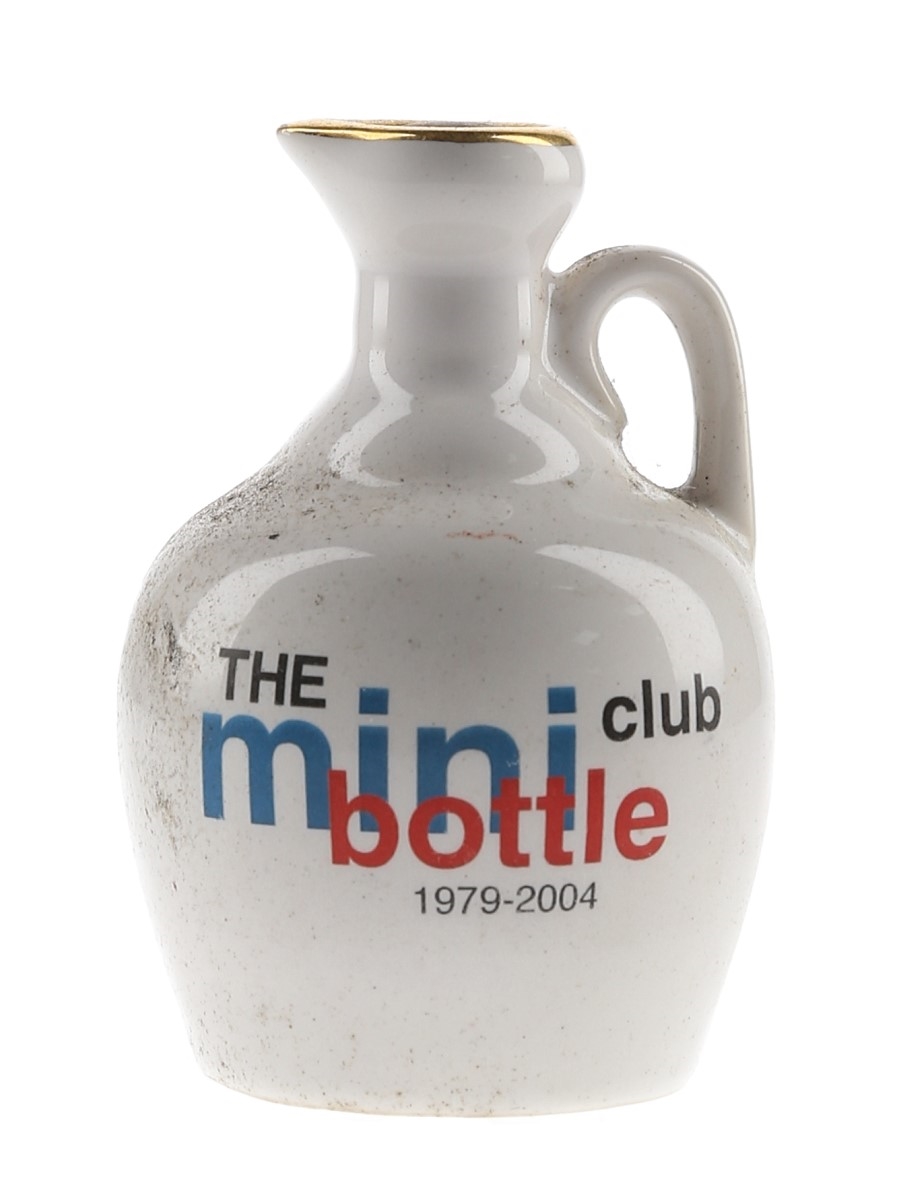Rutherford's Scotch Whisky Ceramic Miniature The Mini Club Bottle 1979-2004 5cl / 40%