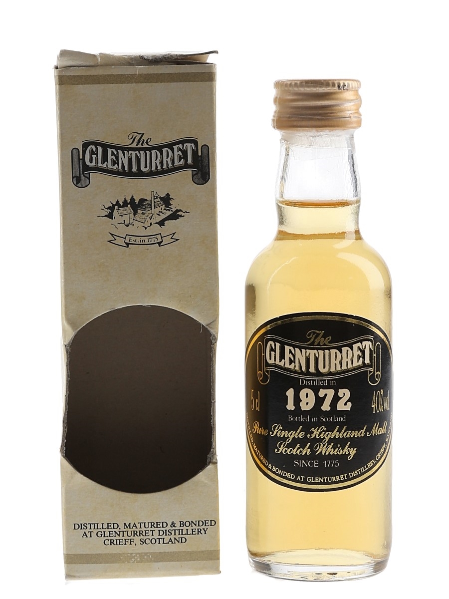 Glenturret 1972 Bottled 1980s 5cl / 40%