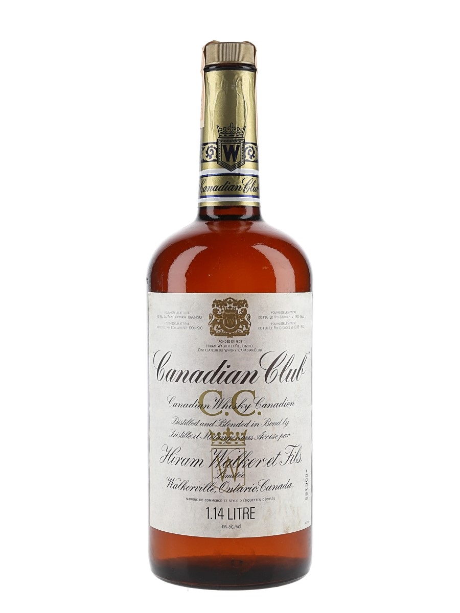 Canadian Club Blended Whisky 1750ml3本 Canadian Club Blended Canadian Whiskey 1.75 l - Applejack