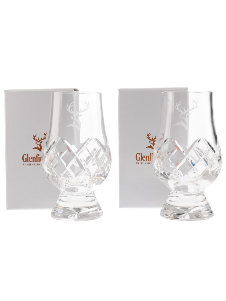 Glenfiddich Tasting Glasses  2 x 11cm Tall