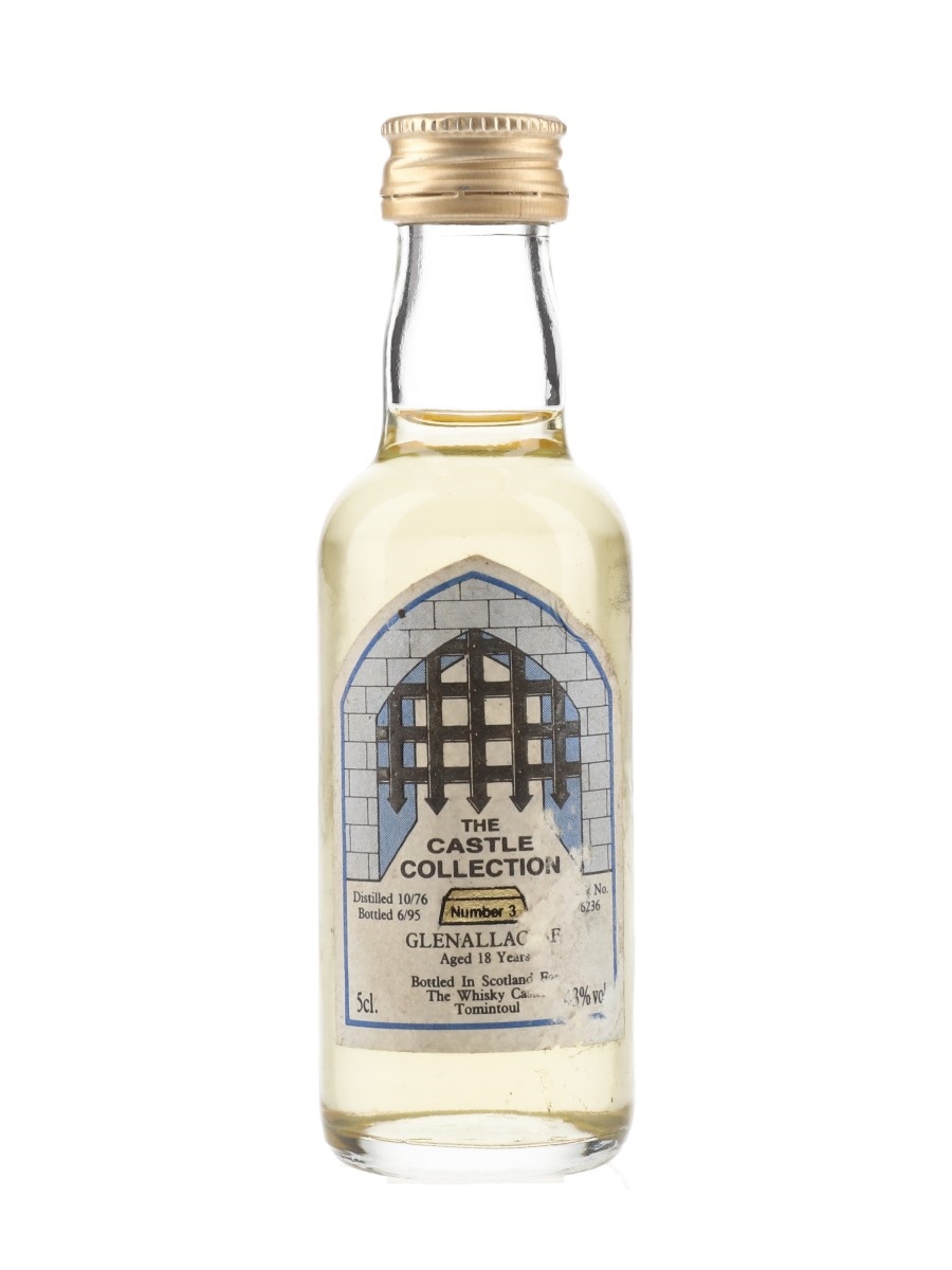 Glenallachie 1976 18 Year Old Bottled 1995 - The Castle Collection 5cl / 43%