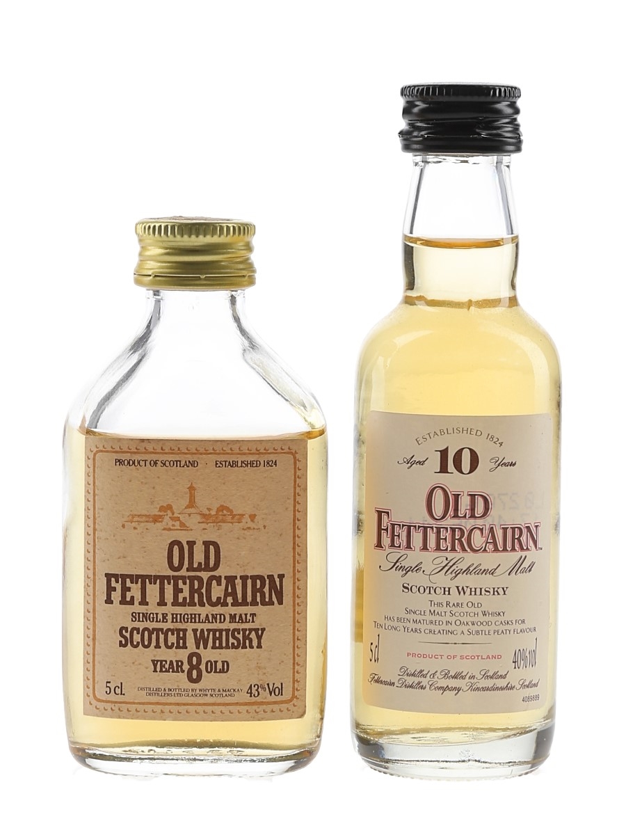 Old Fettercairn 10 & 8 Year Old  2 x 5cl