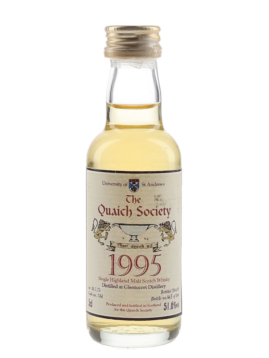 Glenturret 1975 The Quaich Society - Bottled 1995 5cl / 51.6%