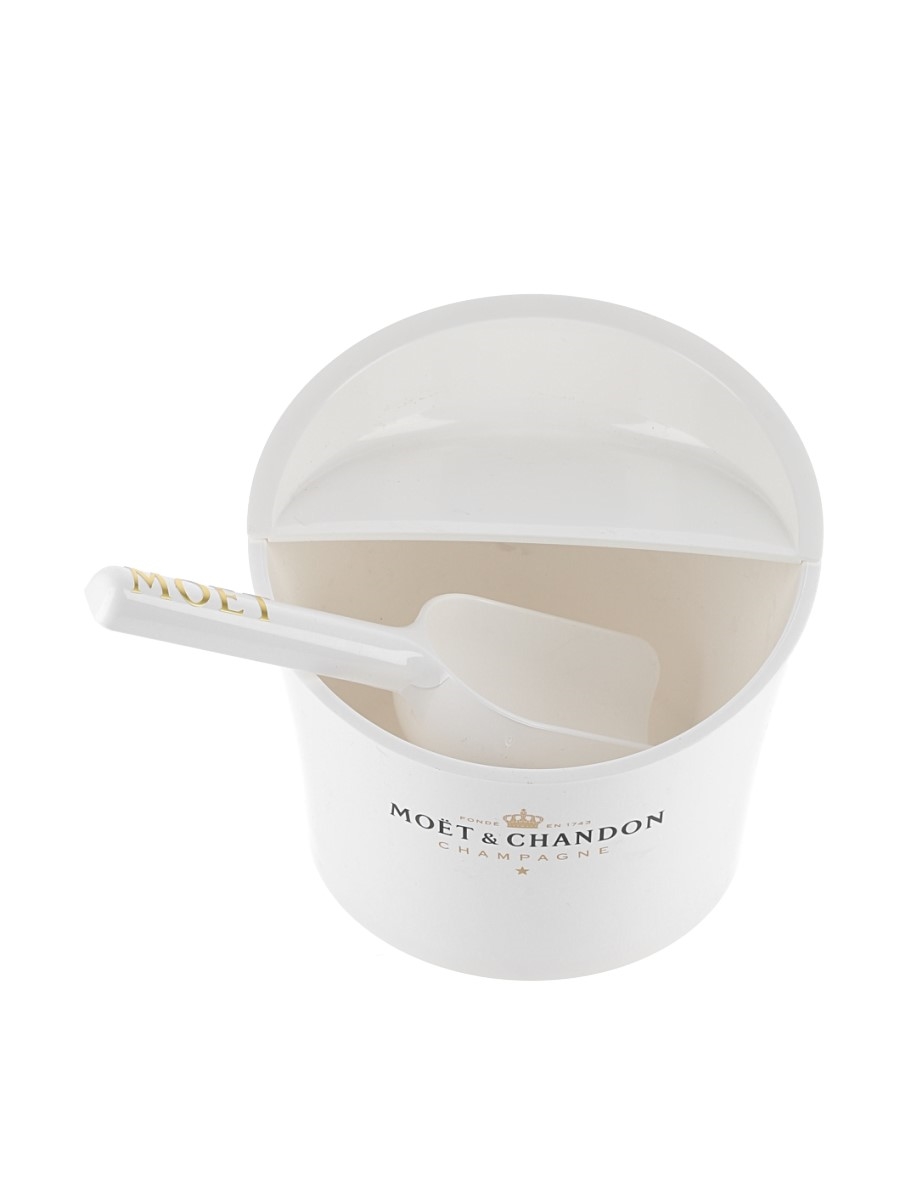 Moet & Chandon Champagne Bucket With Ice Scoop  13.5cm Tall